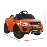 Kids Ride On Car Range Rover Inspired Electric 12V Toys Orange