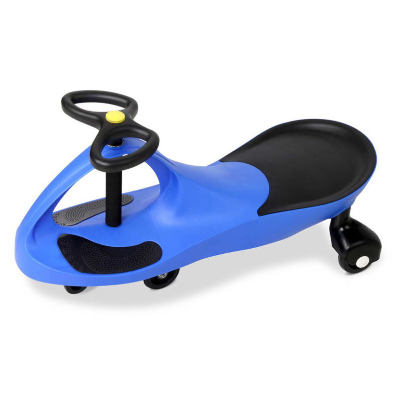 Keezi Kids Ride On Swing Car - Blue