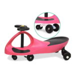 Keezi Kids Ride On Swing Car  - Pink