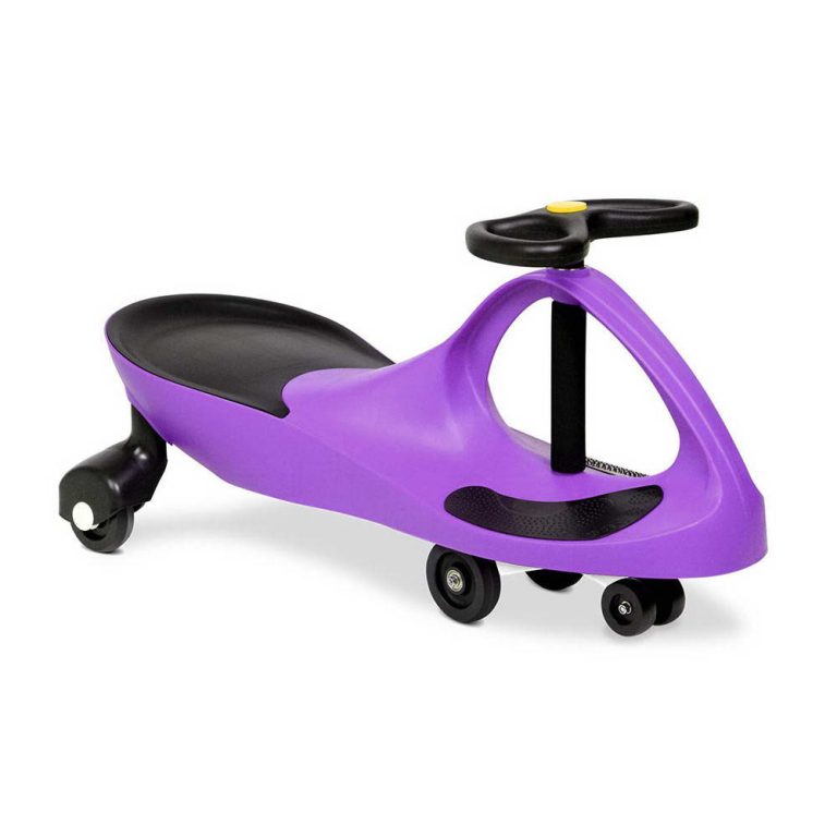 Keezi Kids Ride On Swing Car - Purple