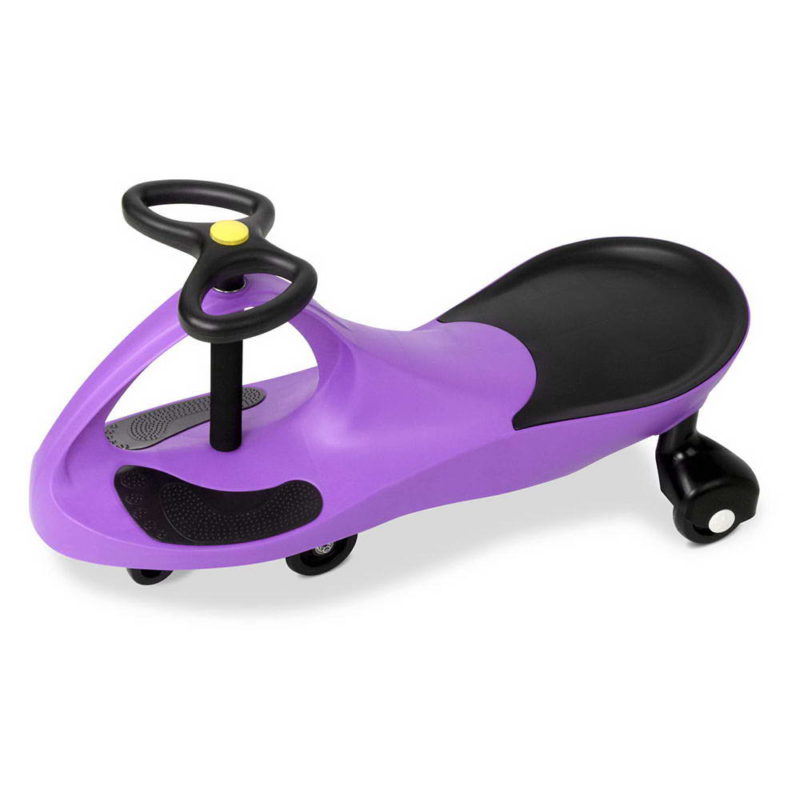 Keezi Kids Ride On Swing Car - Purple