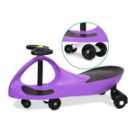 Keezi Kids Ride On Swing Car - Purple