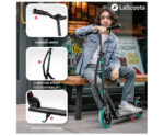 Lascoota Pulse Kick Push Commuter Scooter Teen Adult Aqua