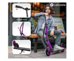 Lascoota Pulse Kick Push Commuter Scooter Teen Adult Plum