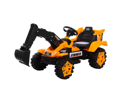 Children's Electronic Ride-on Excavator & Dump Truck, 30kg Capacity