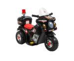 Children's Electric Ride-on Motorcycle (Black) Rechargeable, Up To 1Hr