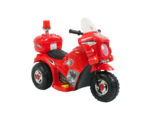 Children's Electric Ride-on Motorcycle (Red) Rechargeable, Up To 1Hr