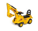 Ride-on Children's Excavator (Yellow) w/ Dual Operation Levers to Scoop