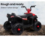 KIDS Electric Ride On ATV Quad Bike Battery Powered, Red and Black