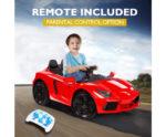 KIDS Lamborghini Inspired Ride-On Car, Remote Control, Battery Charger, Red