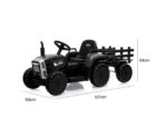 KIDS Electric Battery Operated Ride On Tractor Toy, Remote Control, Black