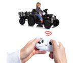 KIDS Electric Battery Operated Ride On Tractor Toy, Remote Control, Black