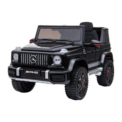 Mercedes Benz AMG G63 Licensed Kids Ride On Electric Car Remote Control - Black