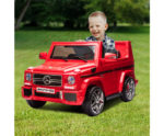 Mercedes Benz AMG G65 Licensed Kids Ride On Electric Car with RC - Red