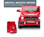 Mercedes Benz AMG G65 Licensed Kids Ride On Electric Car with RC - Red