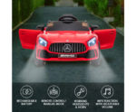 Mercedes Benz Licensed Kids Electric Ride On Car Remote Control - Red