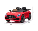 Mercedes Benz Licensed Kids Electric Ride On Car Remote Control - Red