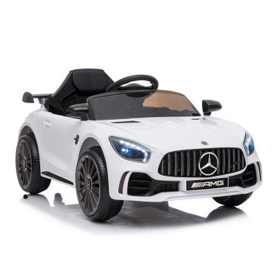 Mercedes Benz Licensed Kids Electric Ride On Car Remote Control - White