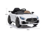 Mercedes Benz Licensed Kids Electric Ride On Car Remote Control - White