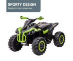 GTS99 Kids Electric Ride On Quad Bike Toy ATV 50W - Green