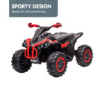 GTS99 Kids Electric Ride On Quad Bike Toy ATV 50W - Red