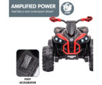 GTS99 Kids Electric Ride On Quad Bike Toy ATV 50W - Red