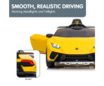 Lamborghini Performante Kids Electric Ride On Car Remote Control - Yellow