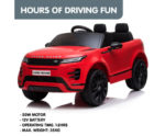 Land Rover Licensed Kids Electric Ride On Car Remote Control - Red