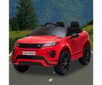 Land Rover Licensed Kids Electric Ride On Car Remote Control - Red