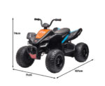 MCL35 McLaren Ride On Electric Quad Bike - Black