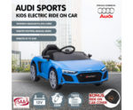 Audi Sport Licensed Kids Electric Ride On Car Remote Control - Blue