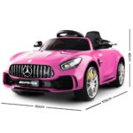 Kids Ride On Car Licensed Mercedes Benz AMG GTR Pink