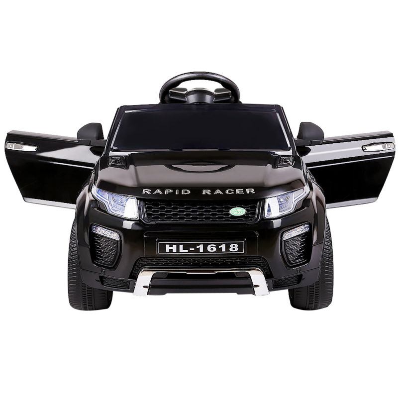 Kids Ride On Car Black Range Rover Inspired Electric 12V Toys