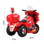 Kids Ride On Motorbike Motorcycle Car Red