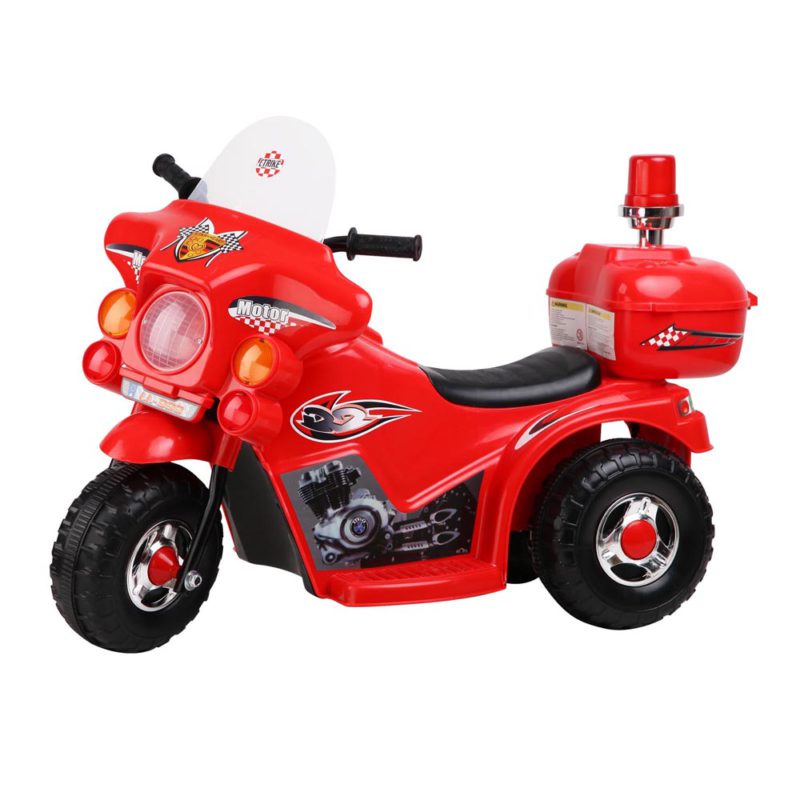 Kids Ride On Motorbike Motorcycle Car Red