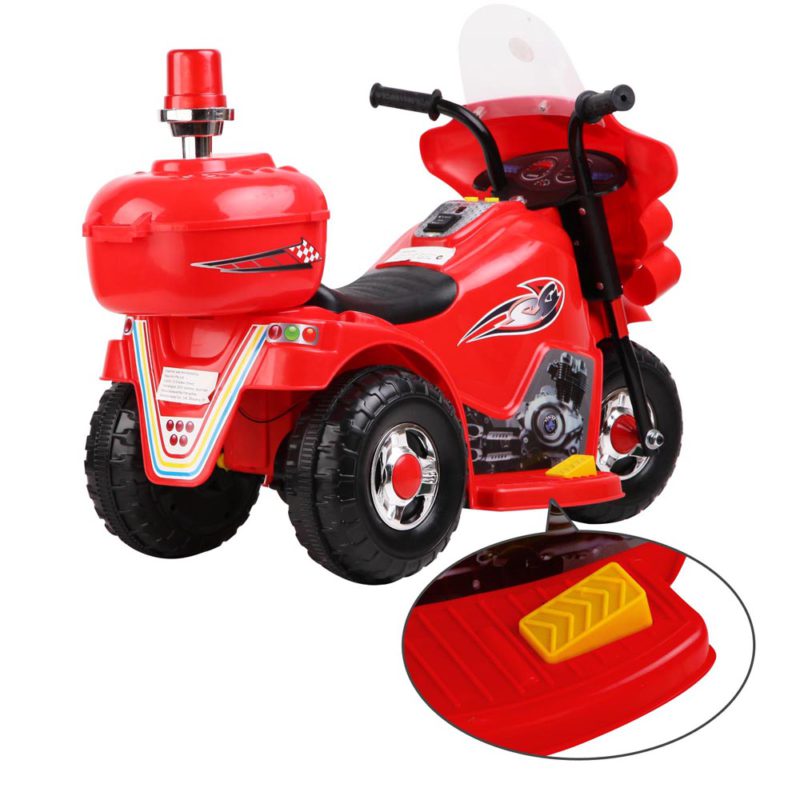 Kids Ride On Motorbike Motorcycle Car Red