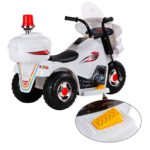 Kids Ride On Motorbike Motorcycle Car Toys White