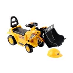 Children's Electronic Ride-on Excavator & Dump Truck, 30kg Capacity