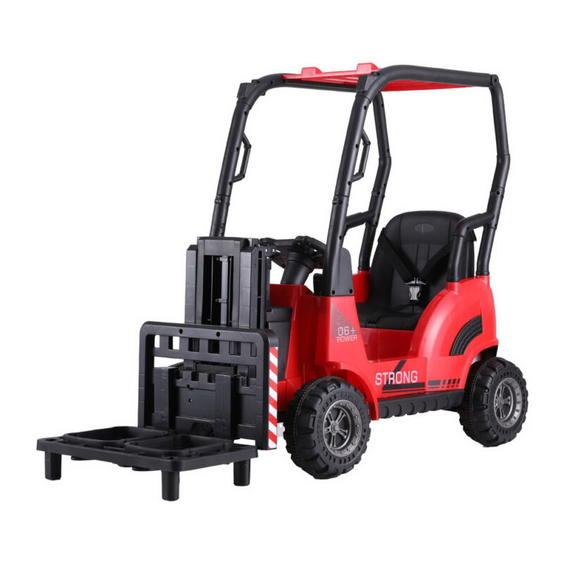 Kids Electric Ride On Car Forklift Loader Toys Cars Horn Remote 12V Red