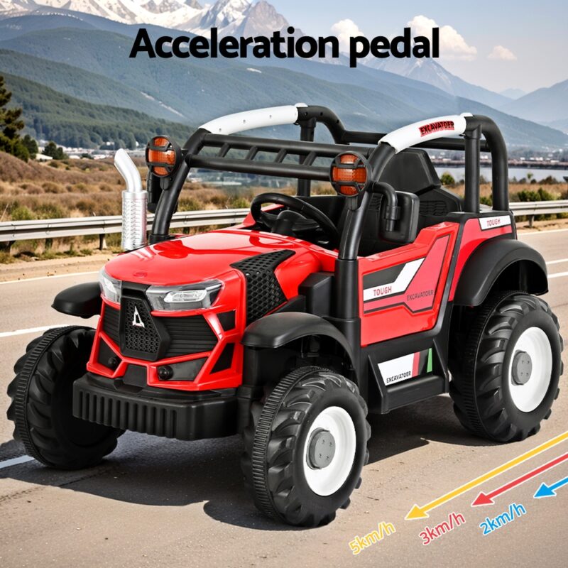 Kids Electric Ride On Car Off Road Jeep Remote 12V Red