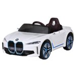 Kids Ride On Car BMW Licensed I4 Sports Remote Control Electric Toys 12V White