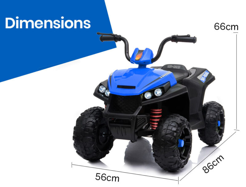 KIDS Electric Ride-On ATV Quad Bike Boys Toy Toddler Motorised Car Battery