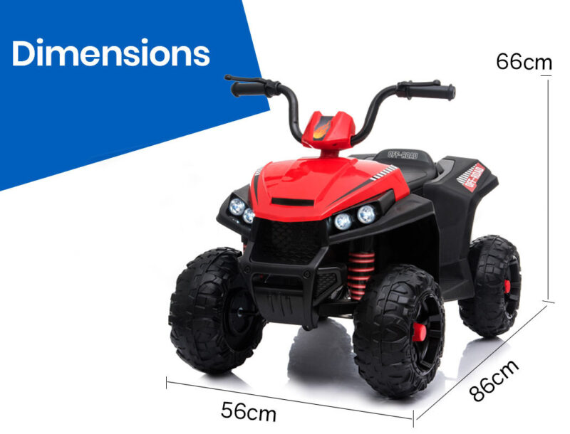 KIDS Electric Ride-On ATV Quad Bike Toy Boys Toddler Battery Motorised Car