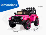 KIDS Electric Ride On Car 12V 4WD Jeep Inspired Girls Toy Battery Girls