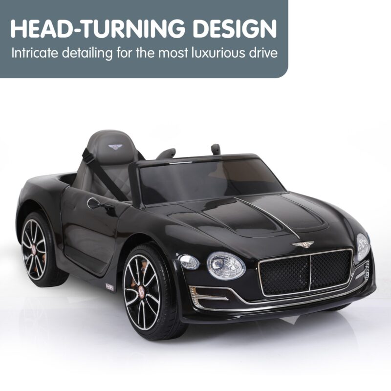 Bentley Exp 12 Licensed Speed 6E Electric Kids Ride On Car Black