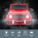 Mercedes Benz AMG G63 Licensed Kids Ride On Electric Car Remote Control - Red