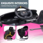 Lamborghini Performante Kids Electric Ride On Car Remote Control by - Pink