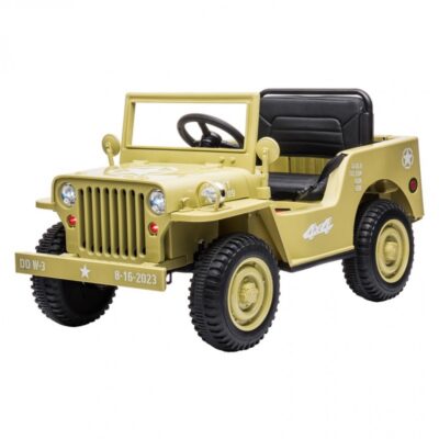 Major 12V Electric Ride On - Khaki