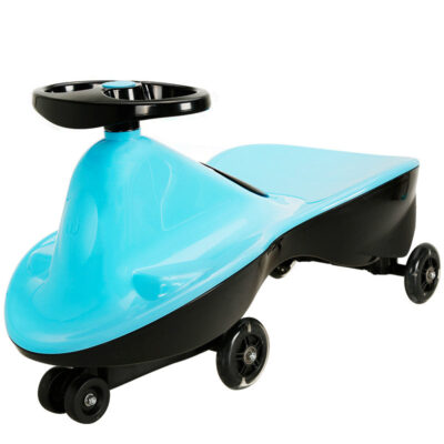 Blue-Glide Walker Swing Car Twist Car Rind On Toy Italian Designer For Children Outdoor