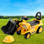 Keezi Ride On Car Toys Kids Excavator Bulldozer Sandpit Digger Car Pretend Play